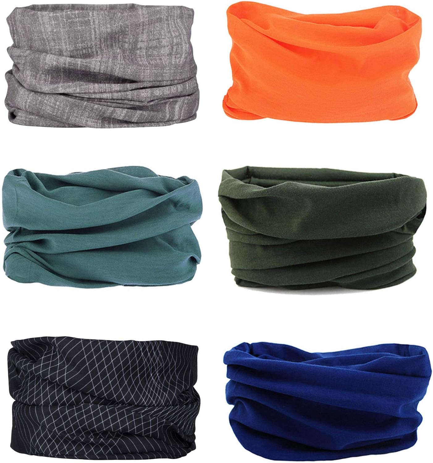Bandana multifonction — 6 pièces