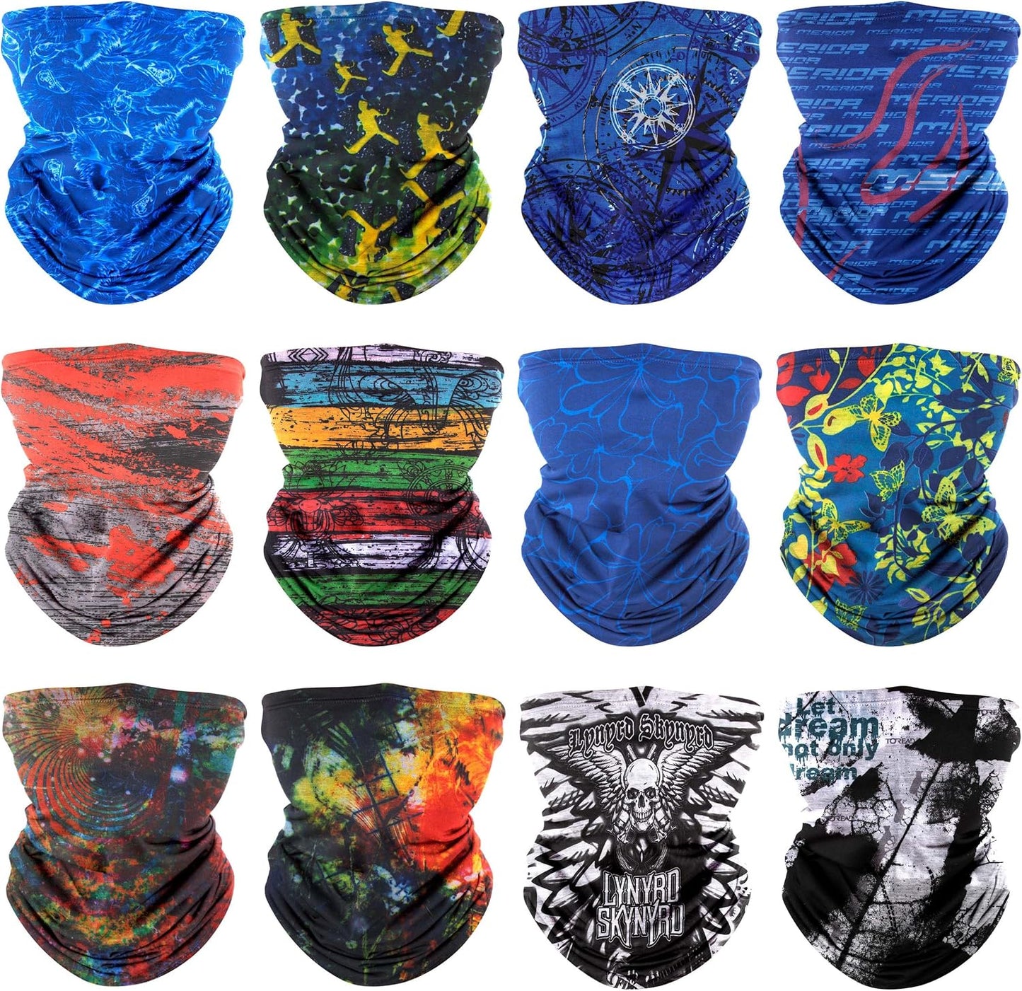 Bandana multifonction — 12 pièces