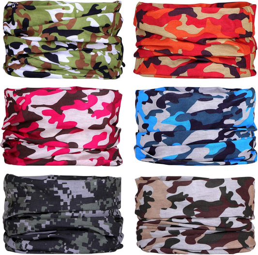 Bandana multifonction – 6 pièces