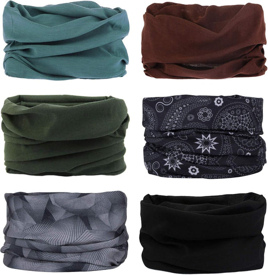 Bandana multifonction: 6 pièces