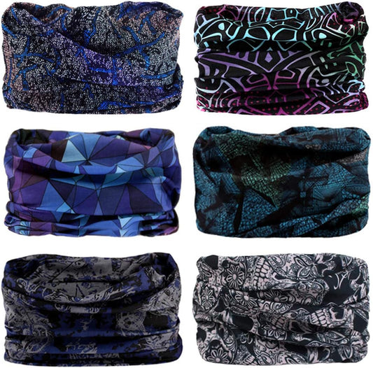 Bandana multifonction — 6 pièces