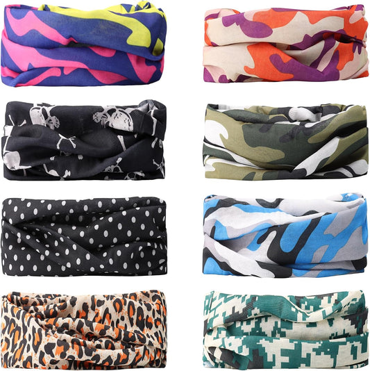 Bandana multifonction: 8 Pièces